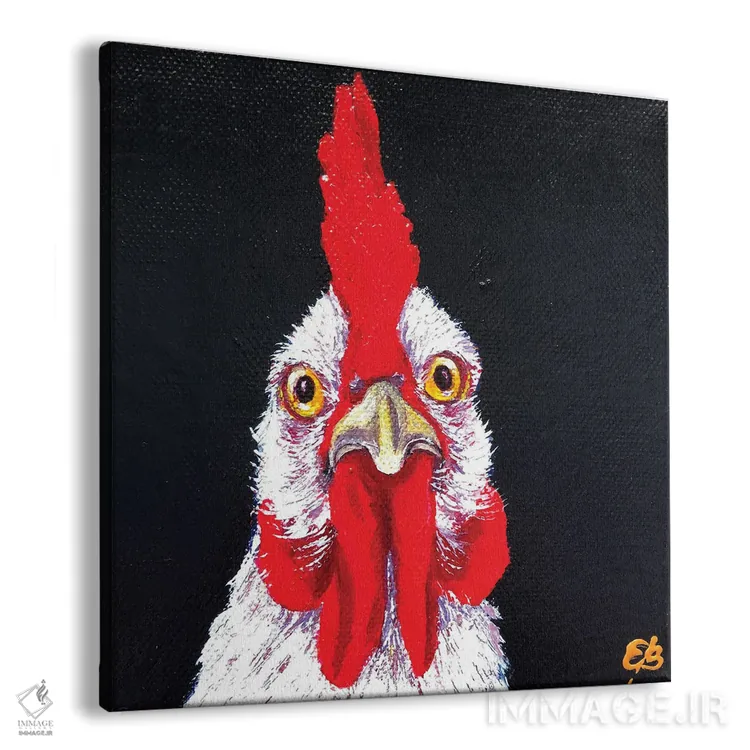 تابلو دکوراتیو من بد هستم اثر لنا اسمیرنوا - نمای پرسپکتیو محصول