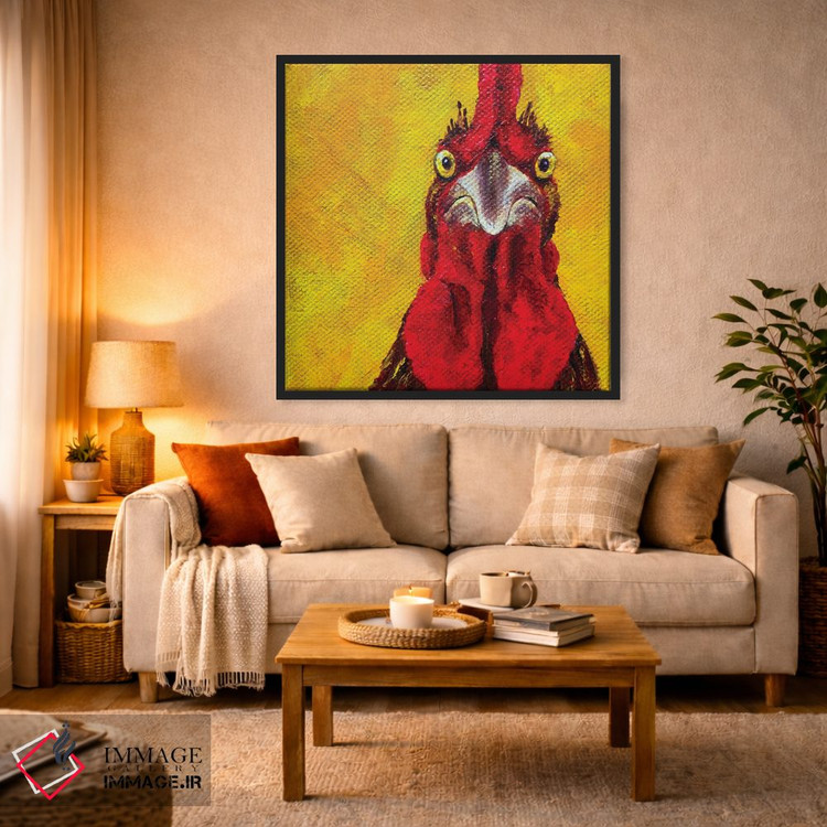 تابلو دکوراتیو من دیوانه ام اثر لنا اسمیرنوا - D4B