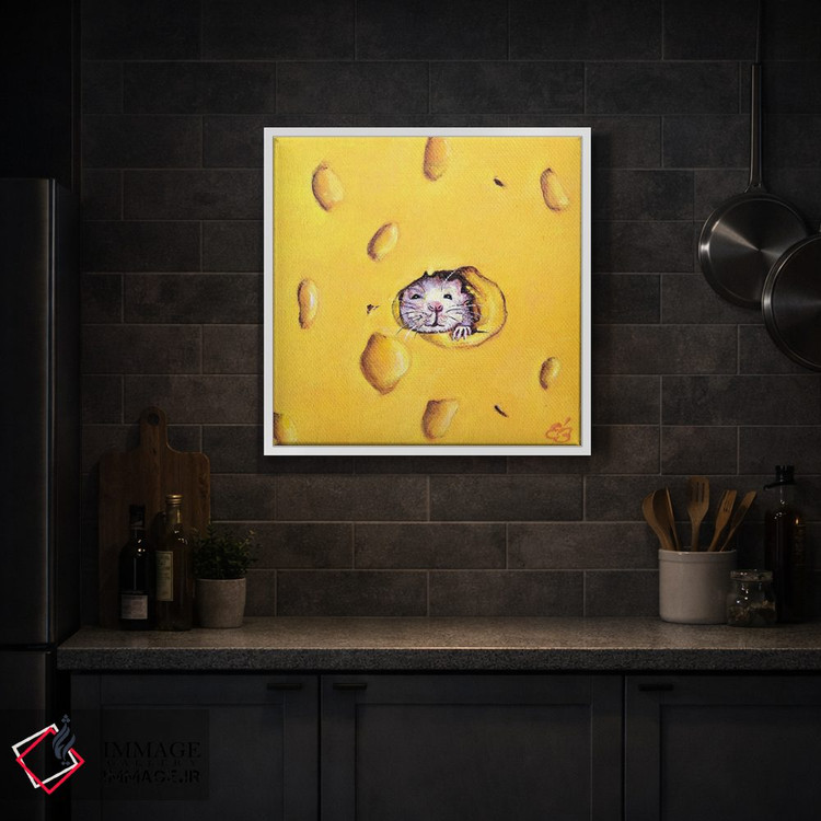 تابلو دکوراتیو لبخند بزن اثر لنا اسمیرنوا - D1W