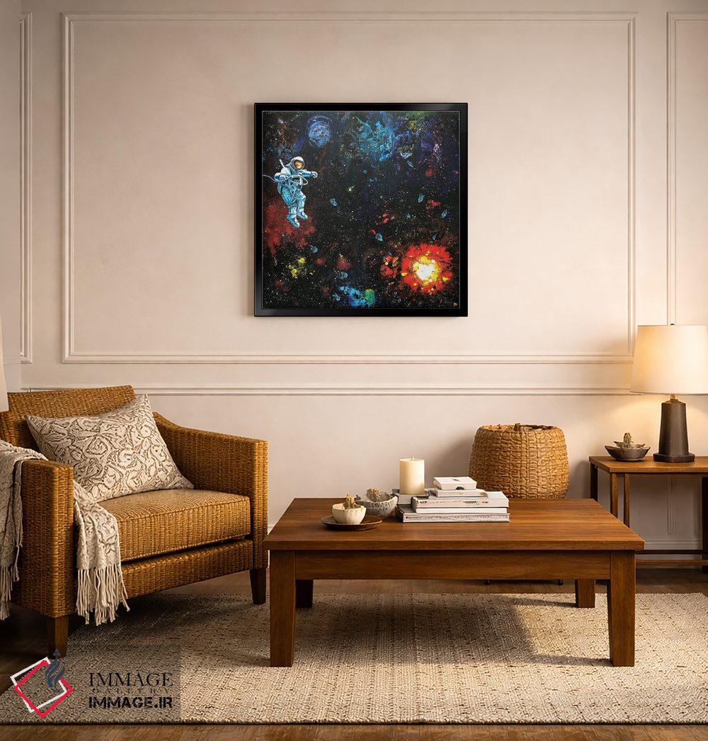 تابلو دکوراتیو کیهان شماره دوازده اثر لنا اسمیرنوا - D5B