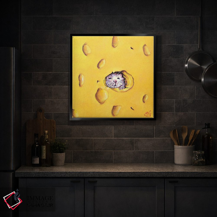 تابلو دکوراتیو لبخند بزن اثر لنا اسمیرنوا - D2B