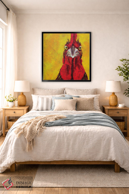 تابلو دکوراتیو من دیوانه ام اثر لنا اسمیرنوا - D6B