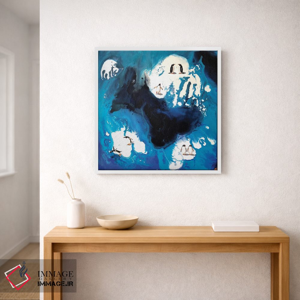 تابلو دکوراتیو جنوبگان I اثر لنا اسمیرنوا - D1W