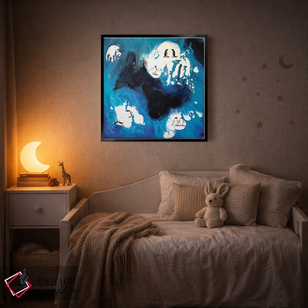 تابلو دکوراتیو جنوبگان I اثر لنا اسمیرنوا - D4B