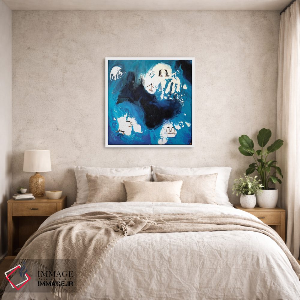 تابلو دکوراتیو جنوبگان I اثر لنا اسمیرنوا - D6W