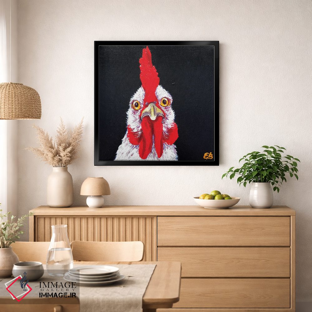 تابلو دکوراتیو من بد هستم اثر لنا اسمیرنوا - D1B