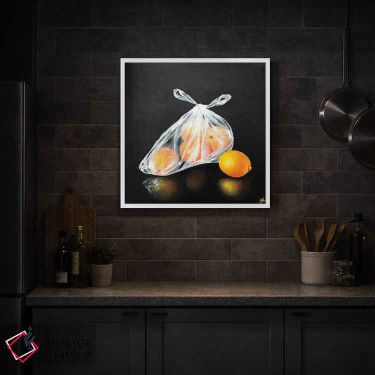 تابلو دکوراتیو پرتقال ها اثر لنا اسمیرنوا - D2W