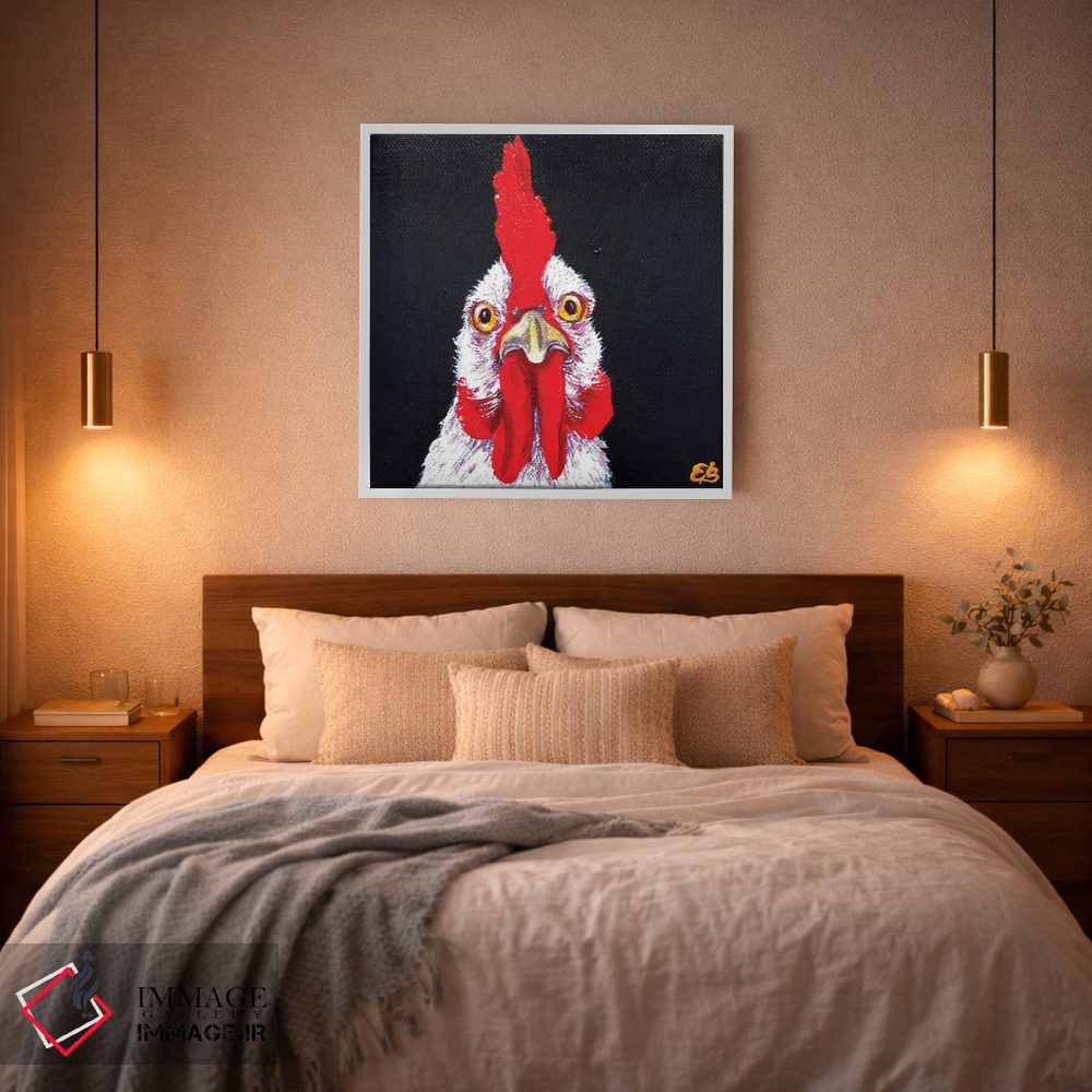 تابلو دکوراتیو من بد هستم اثر لنا اسمیرنوا - D2W