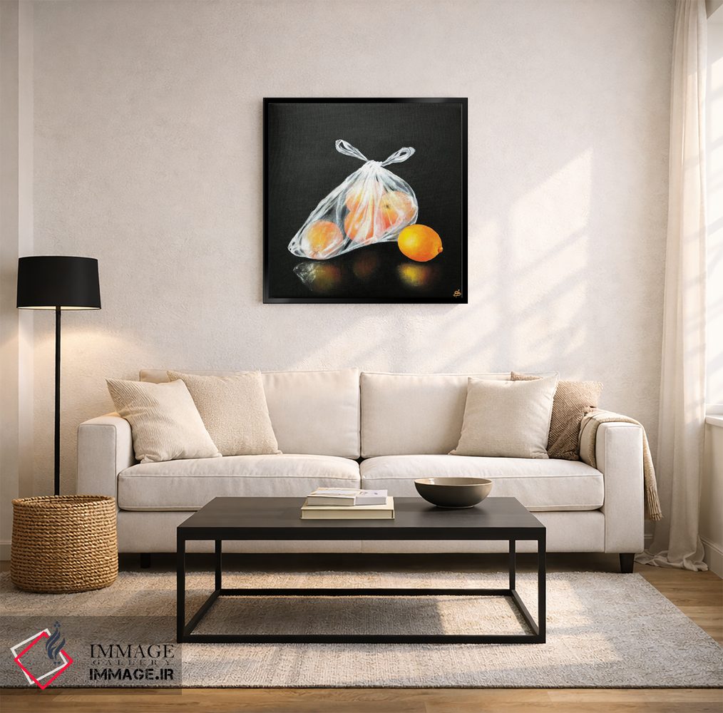تابلو دکوراتیو پرتقال ها اثر لنا اسمیرنوا - D4B