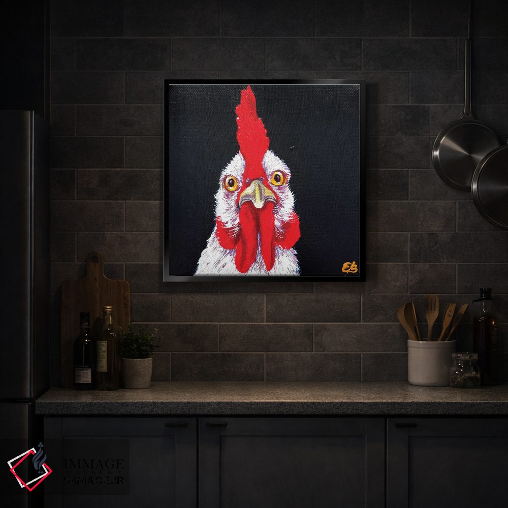 تابلو دکوراتیو من بد هستم اثر لنا اسمیرنوا - D5B