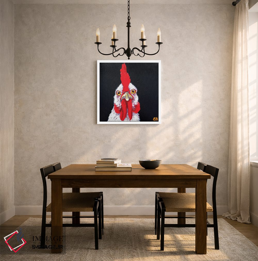 تابلو دکوراتیو من بد هستم اثر لنا اسمیرنوا - D6W