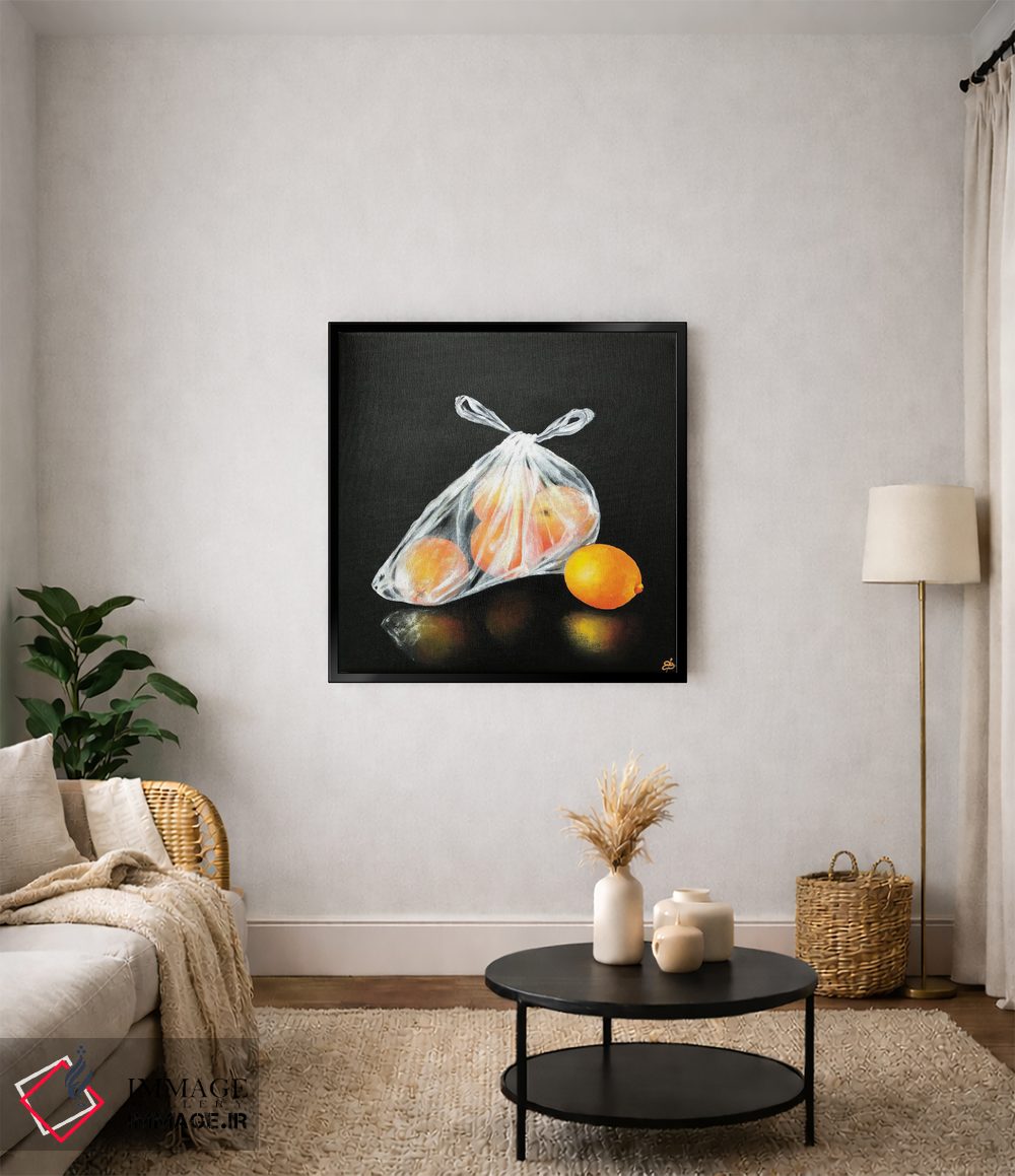 تابلو دکوراتیو پرتقال ها اثر لنا اسمیرنوا - D6B
