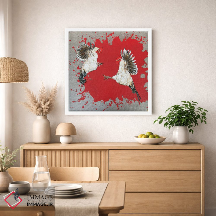 تابلو دکوراتیو بازی پرندگان اثر لنا اسمیرنوا - D1W