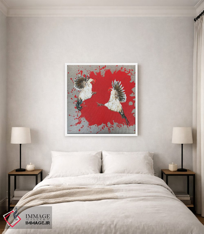 تابلو دکوراتیو بازی پرندگان اثر لنا اسمیرنوا - D2W