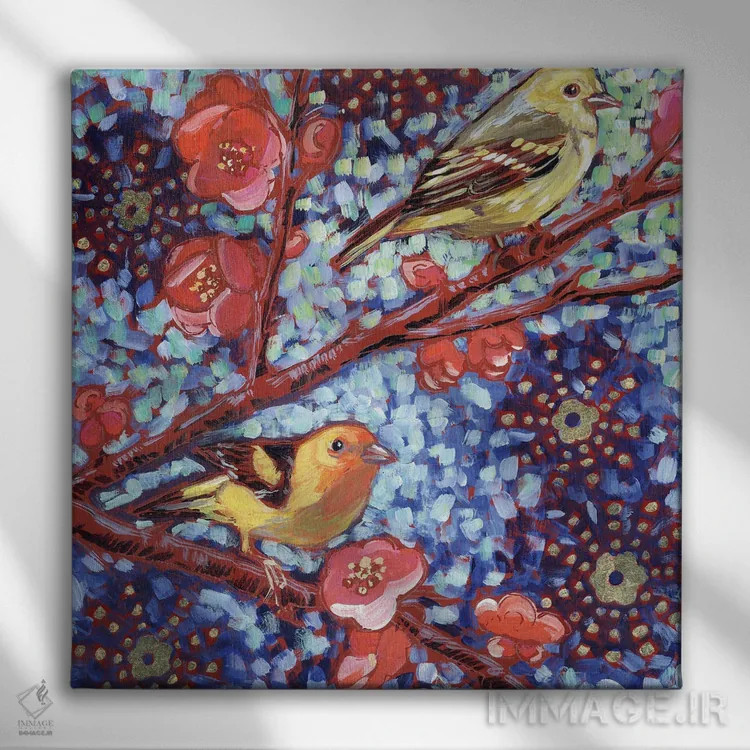 تابلو دکوراتیو تنجیر غربی اثر لینه آ توبیاس - نمای روبهرو روی دیوار