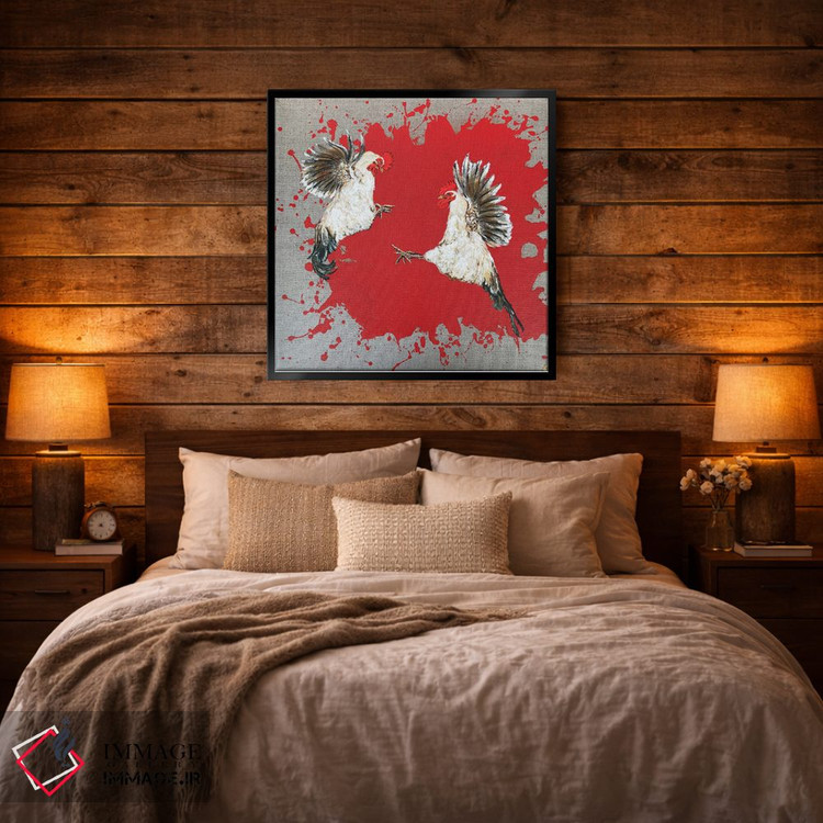 تابلو دکوراتیو بازی پرندگان اثر لنا اسمیرنوا - D4B