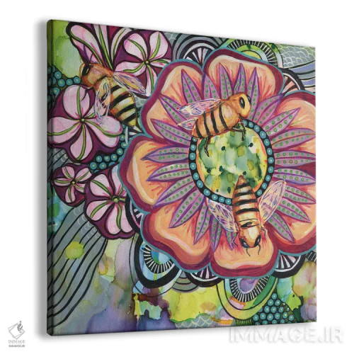 تابلو دکوراتیو عسل برای کندو اثر لینه آ توبیاس - نمای پرسپکتیو محصول