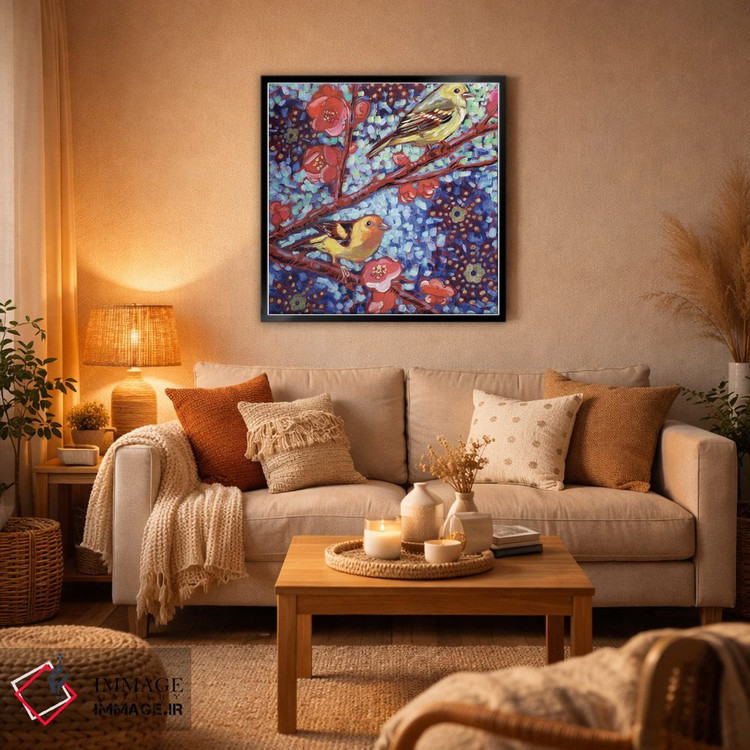 تابلو دکوراتیو تنجیر غربی اثر لینه آ توبیاس - D6B