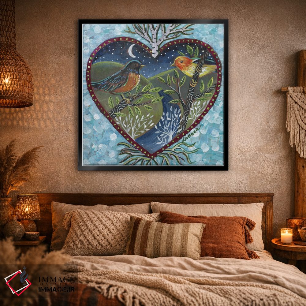 تابلو دکوراتیو قلب III اثر لینه آ توبیاس - D1B