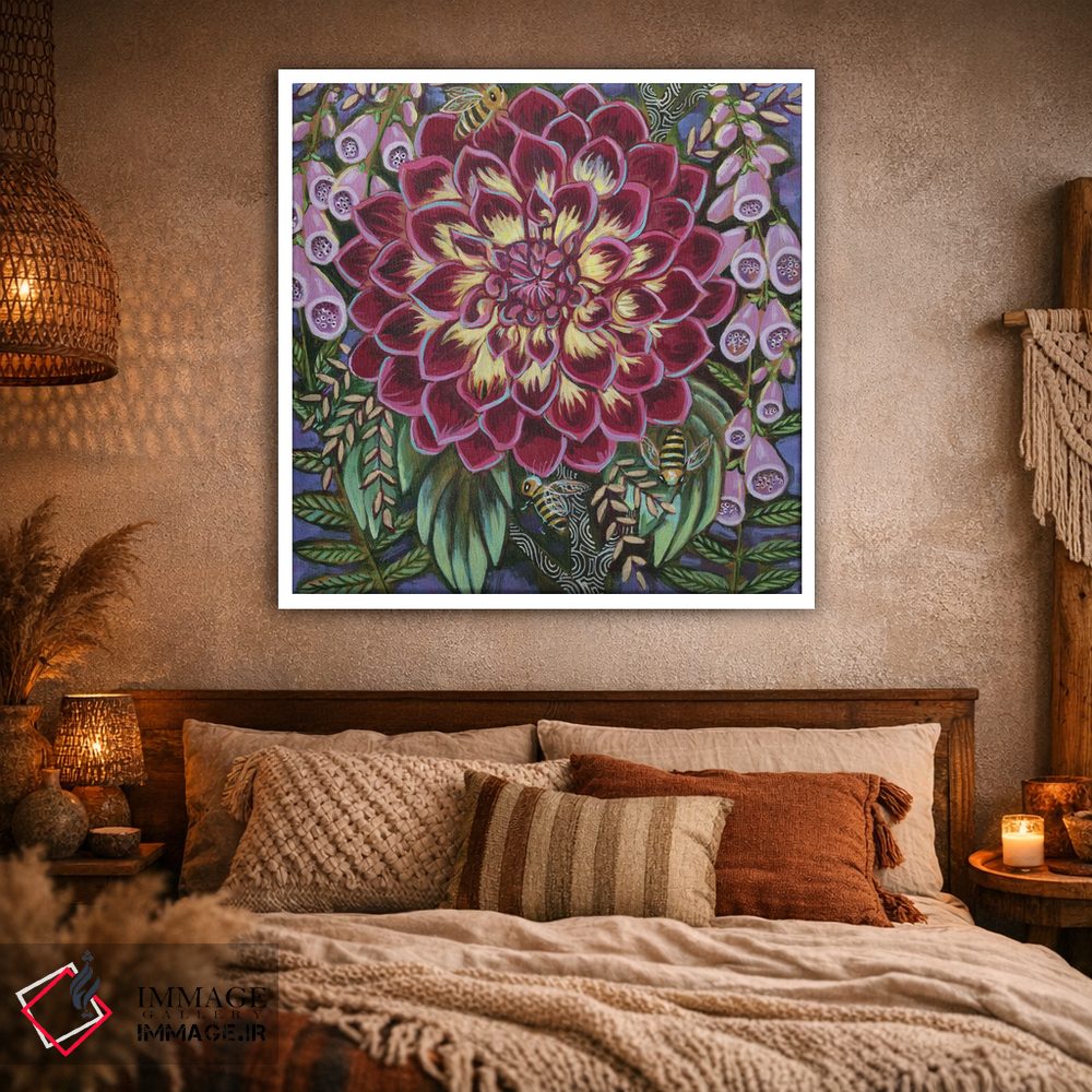 تابلو دکوراتیو سرسبز و شاداب اثر لینه آ توبیاس - D1W