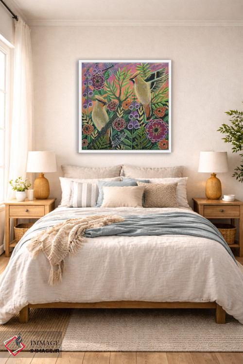 تابلو دکوراتیو آخرین نور اثر لینه آ توبیاس - D5W