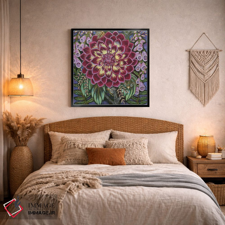 تابلو دکوراتیو سرسبز و شاداب اثر لینه آ توبیاس - D4B