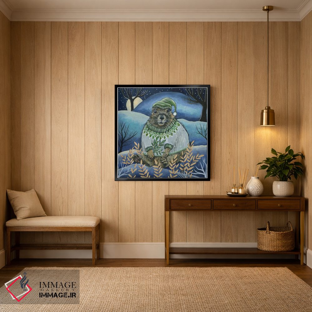 تابلو دکوراتیو مربوط شاد اثر لینه آ توبیاس - D5B