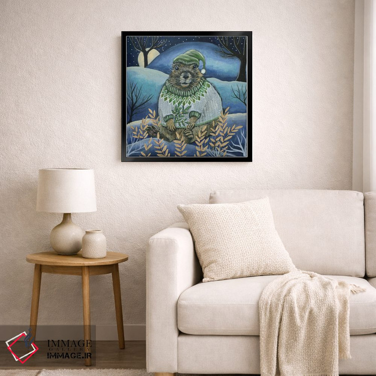 تابلو دکوراتیو مربوط شاد اثر لینه آ توبیاس - D6B