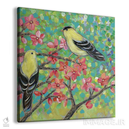 تابلو دکوراتیو رشد جدید اثر لینه آ توبیاس - نمای پرسپکتیو محصول