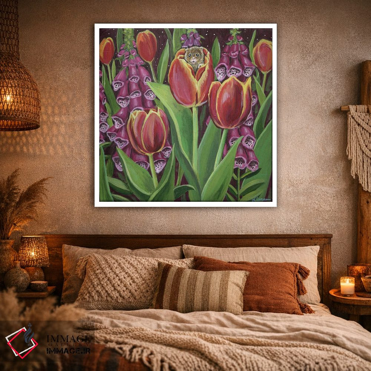 تابلو دکوراتیو خانه موش اثر لینه آ توبیاس - D1W