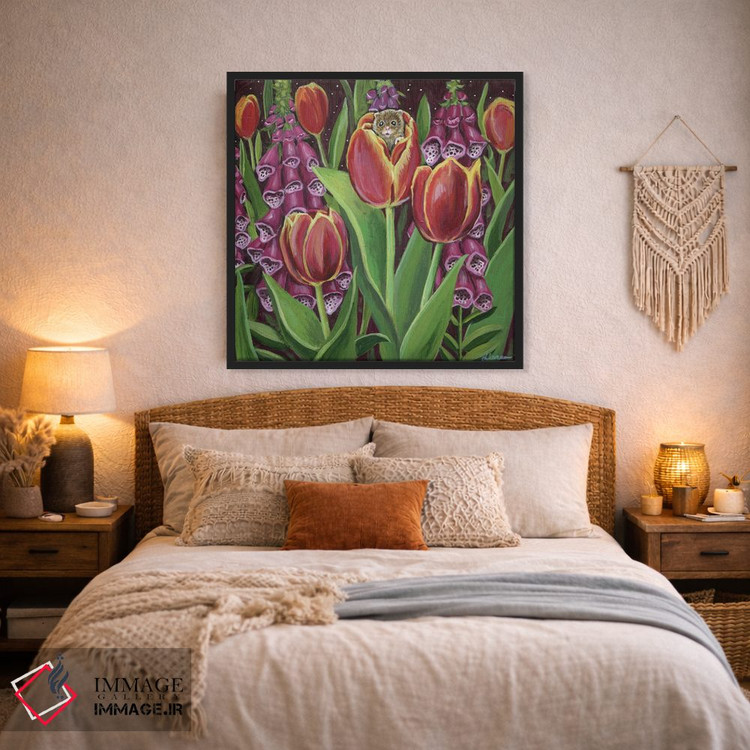 تابلو دکوراتیو خانه موش اثر لینه آ توبیاس - D2B