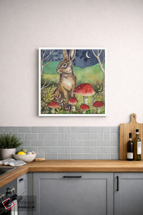 تابلو دکوراتیو فصل قارچ اثر لینه آ توبیاس - D2W