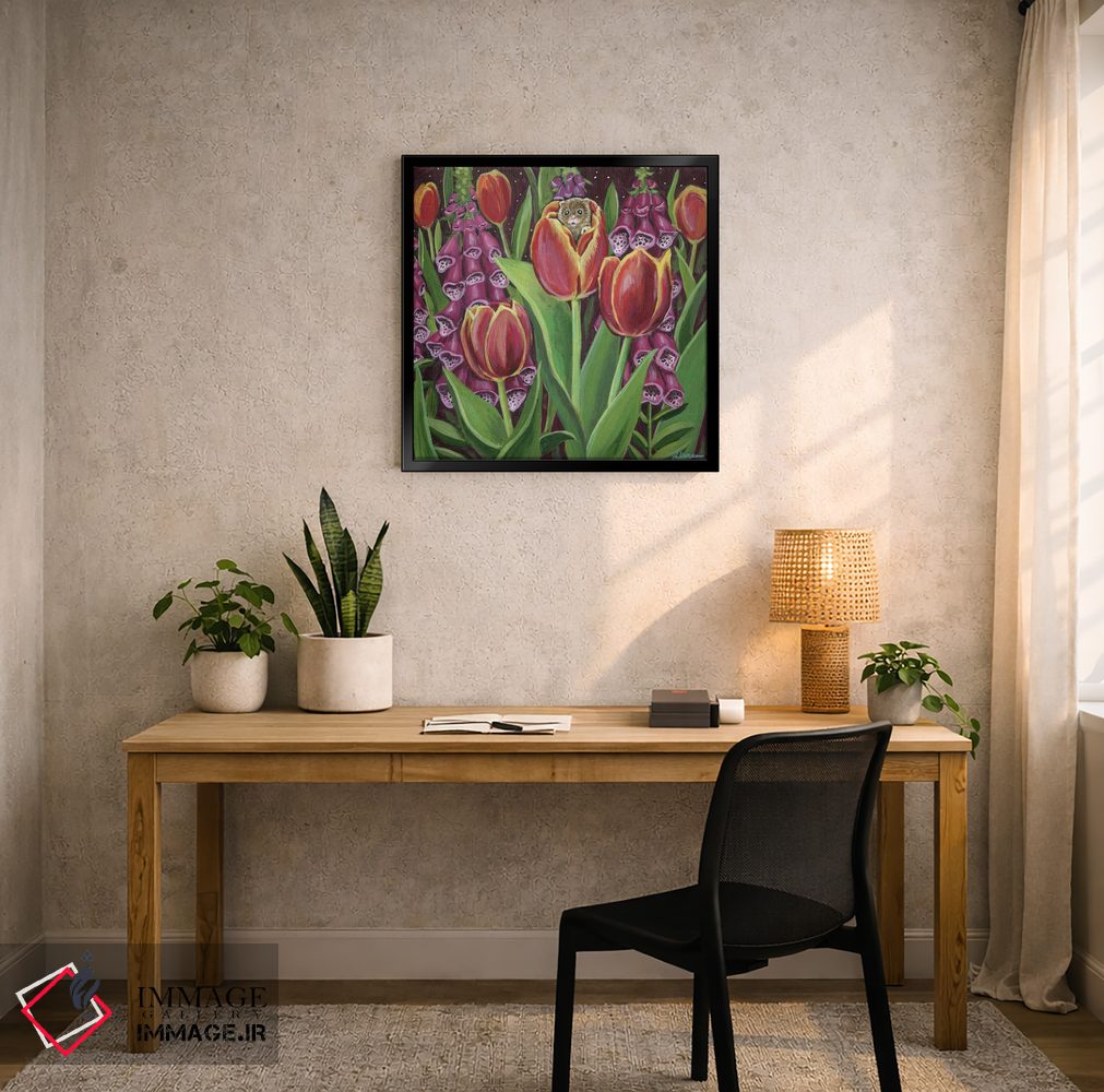 تابلو دکوراتیو خانه موش اثر لینه آ توبیاس - D6B