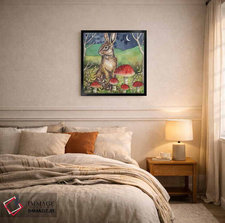 تابلو دکوراتیو فصل قارچ اثر لینه آ توبیاس - D6B