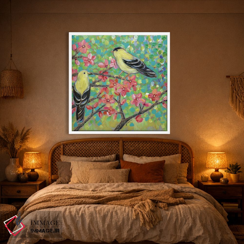 تابلو دکوراتیو رشد جدید اثر لینه آ توبیاس - D1W