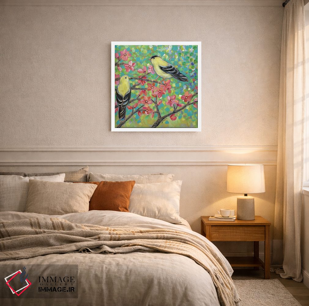 تابلو دکوراتیو رشد جدید اثر لینه آ توبیاس - D5W