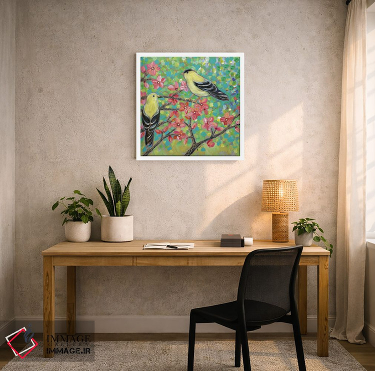 تابلو دکوراتیو رشد جدید اثر لینه آ توبیاس - D4W