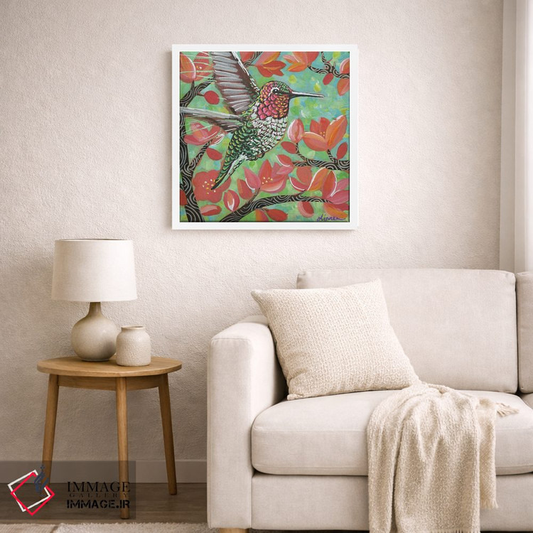 تابلو دکوراتیو مرغ مگس خوار بهاری III اثر لینه آ توبیاس - D5W