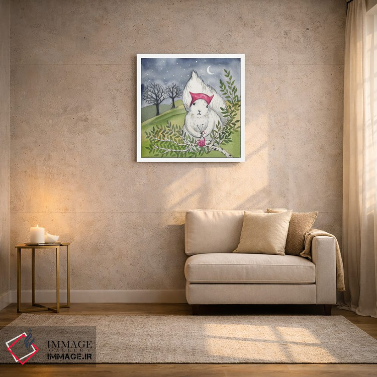 تابلو دکوراتیو بافنده اثر لینه آ توبیاس - D2W