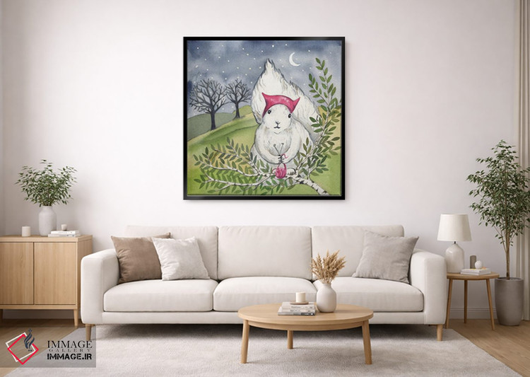 تابلو دکوراتیو بافنده اثر لینه آ توبیاس - D1B