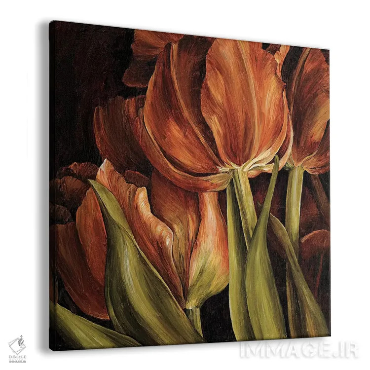 تابلو دکوراتیو هارمونی رنگ ها I اثر لیندا تامپسون - نمای پرسپکتیو محصول