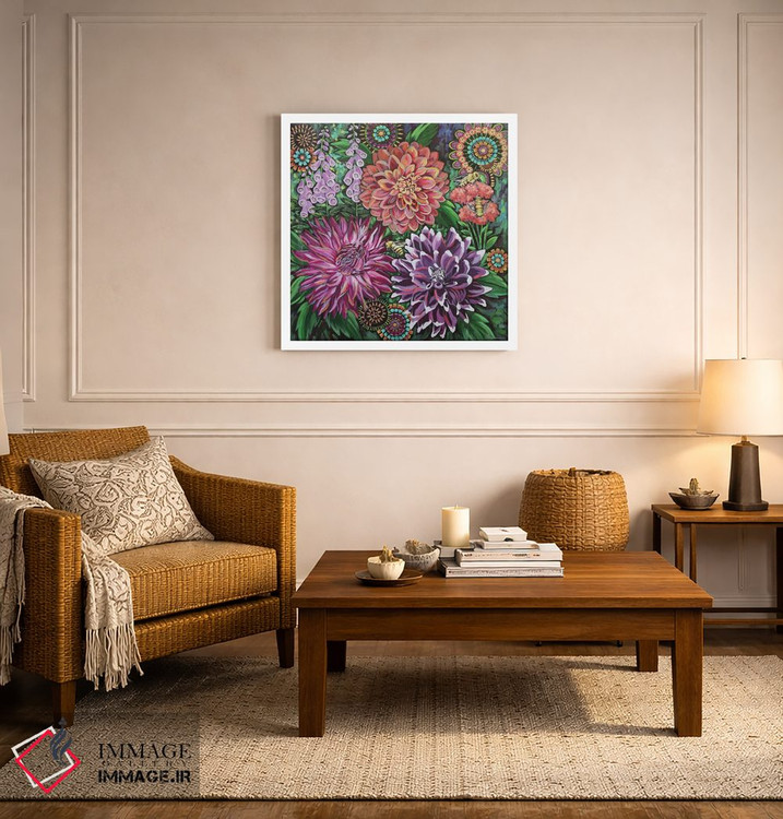 تابلو دکوراتیو انقلاب تابستانی اثر لینه آ توبیاس - D5W