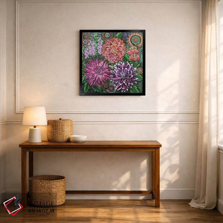 تابلو دکوراتیو انقلاب تابستانی اثر لینه آ توبیاس - D6B