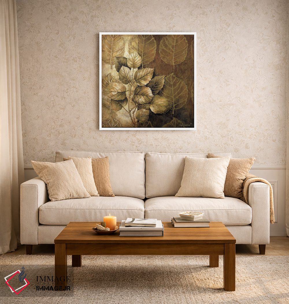 تابلو دکوراتیو الگوهای برگ III اثر لیندا تامپسون - D3W