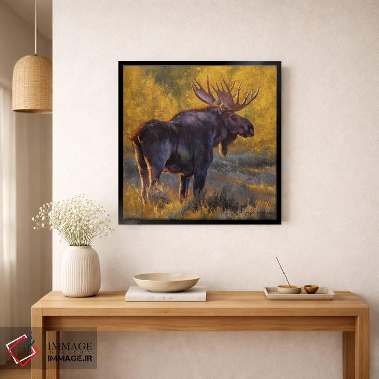 تابلو دکوراتیو خوک بوته ای اثر مارک مک کنا - D1B