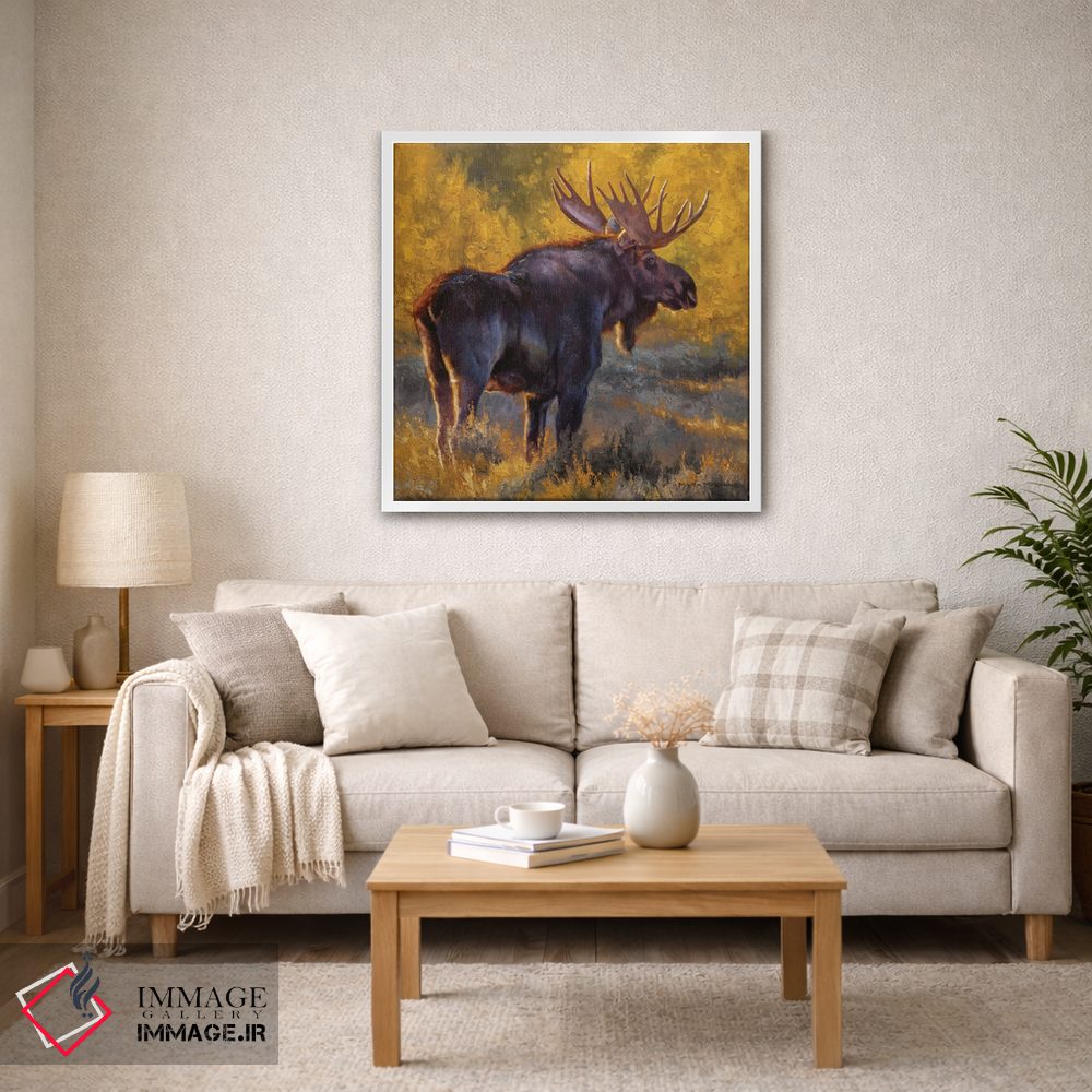 تابلو دکوراتیو خوک بوته ای اثر مارک مک کنا - D2W