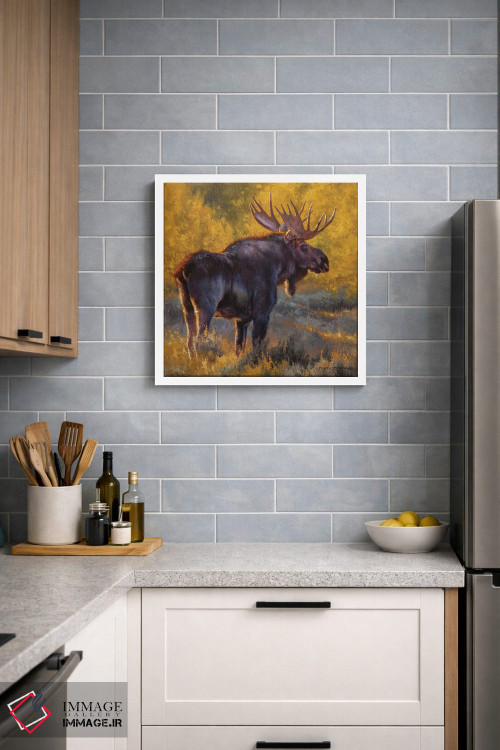 تابلو دکوراتیو خوک بوته ای اثر مارک مک کنا - D4W