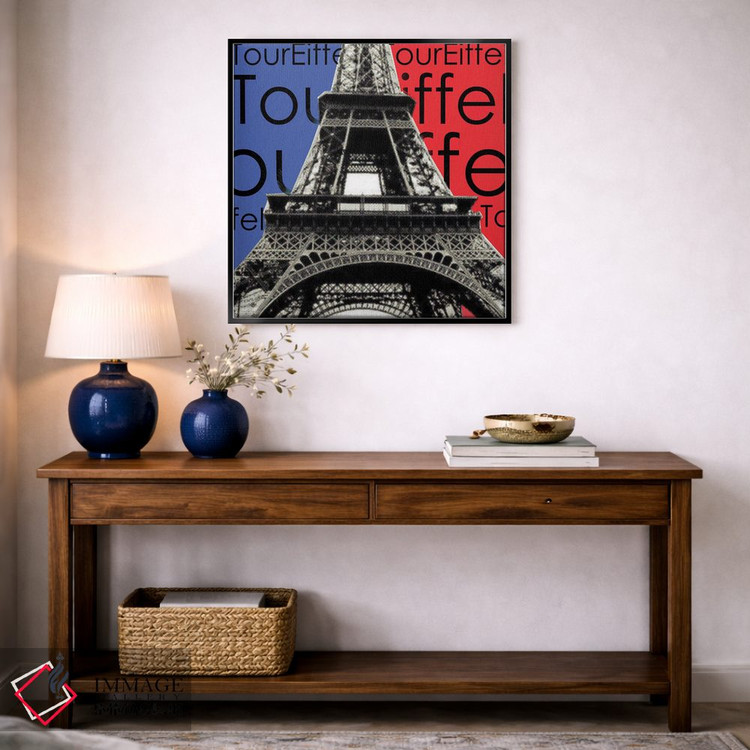 تابلو دکوراتیو برج ایفل اثر لوز گرافیکس - D5B