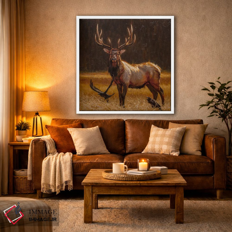 تابلو دکوراتیو ناامید و سرکش اثر مارک مک کنا - D1W