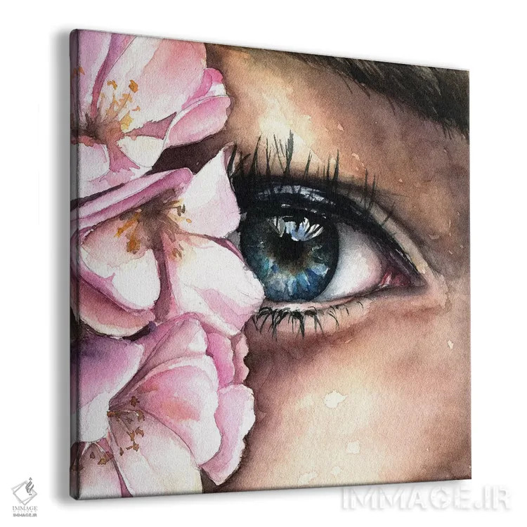 تابلو دکوراتیو چشم اثر کایرا بالان - نمای پرسپکتیو محصول
